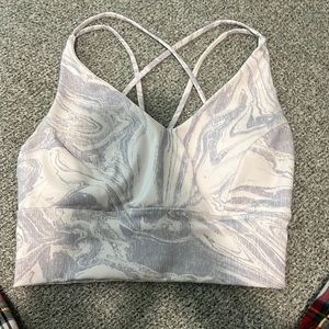 ty-dye sports bra, medium